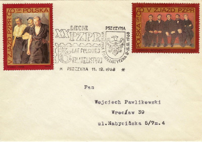1968 [KO68 379] WF XX lecie PZPR - Pszczyna (11.12.68)